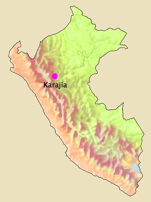 Karajia, Mapa